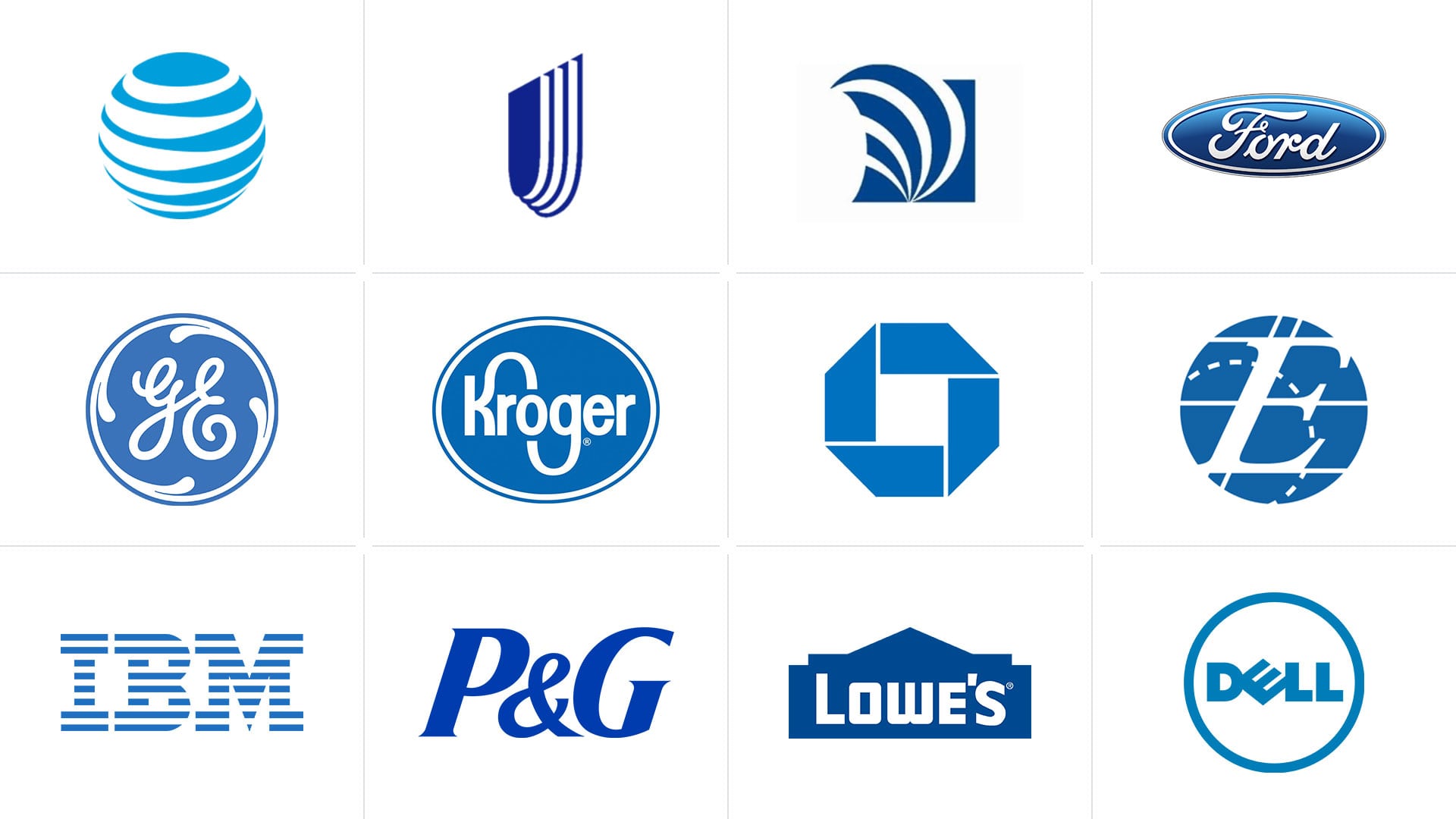 Blue Color Usage Examples in Popular Logos